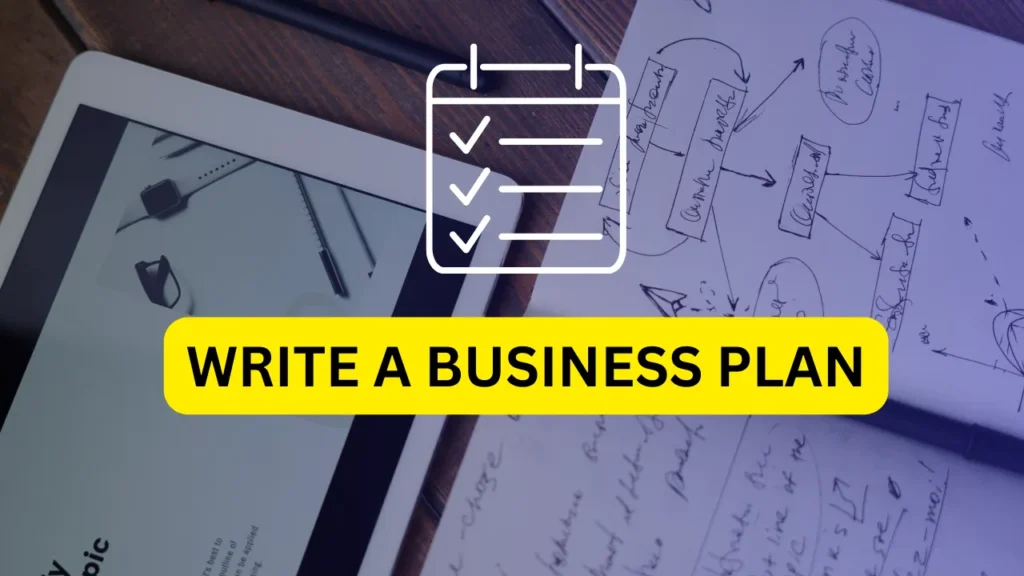 write a business plan