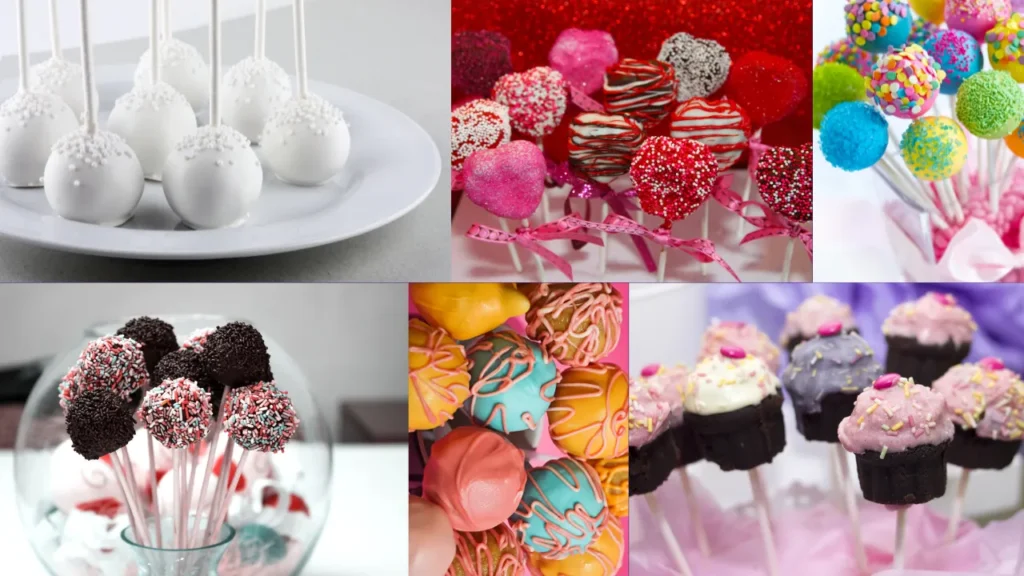 develop a cake pop menu