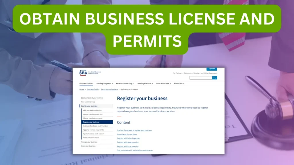 business license and permits
