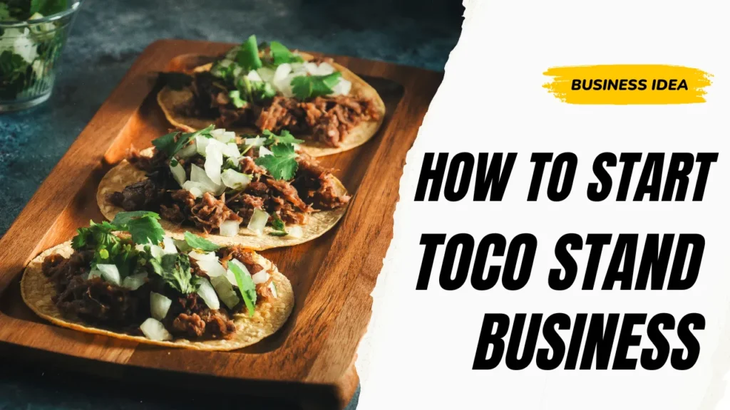 start a taco stand business