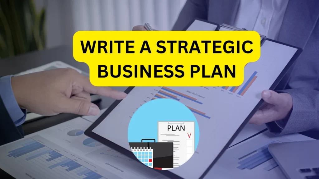 write a business plan