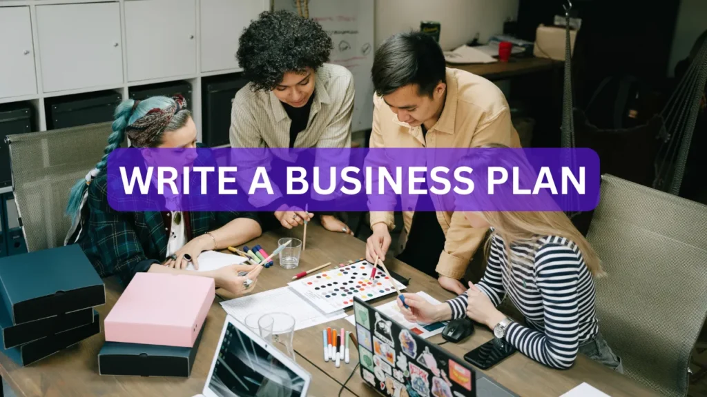 write a business plan